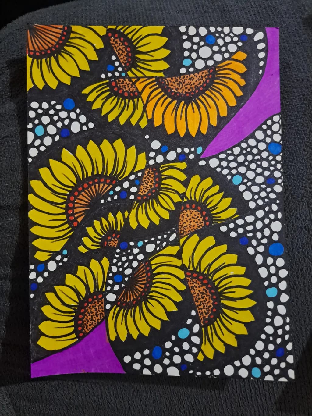Sunflower Mosaic