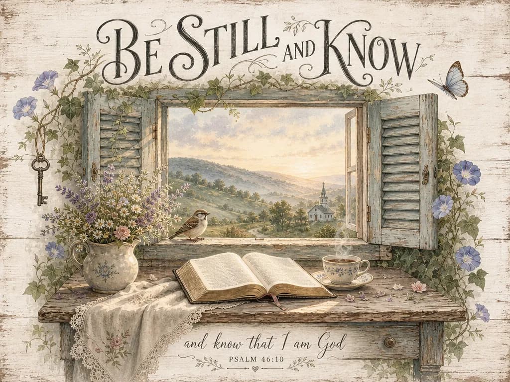 Be Still and Know