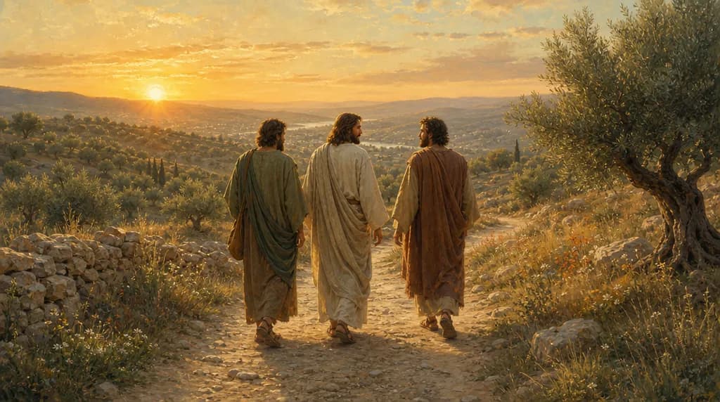 Jesus with Disciples