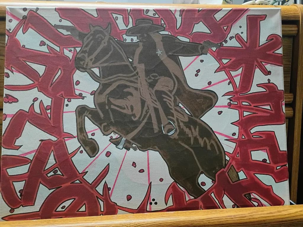 Graffiti Cavalier