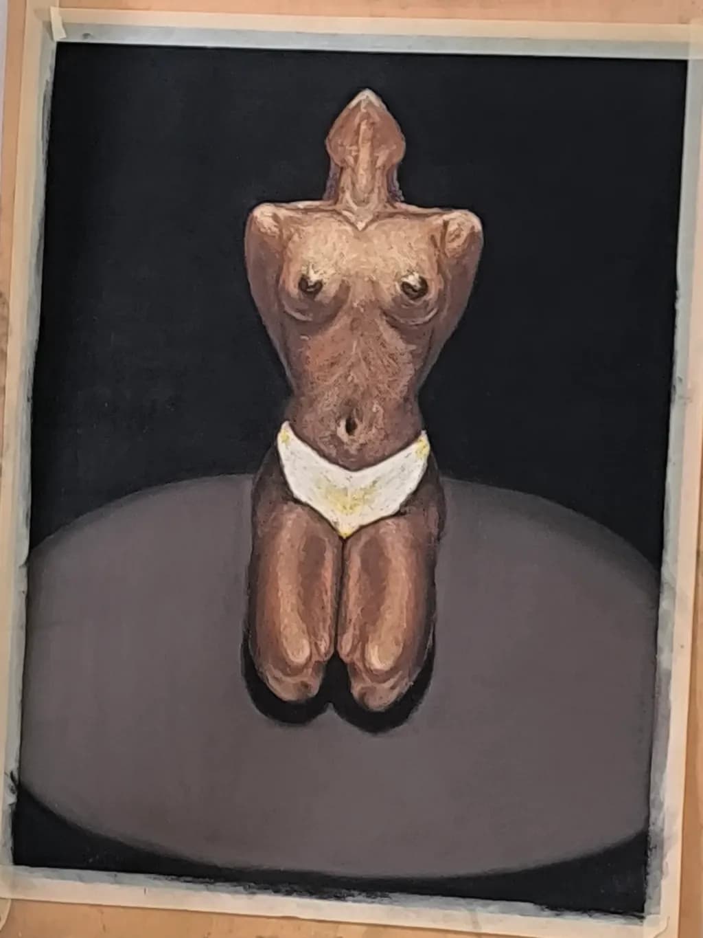 Terracotta Feminine Figure