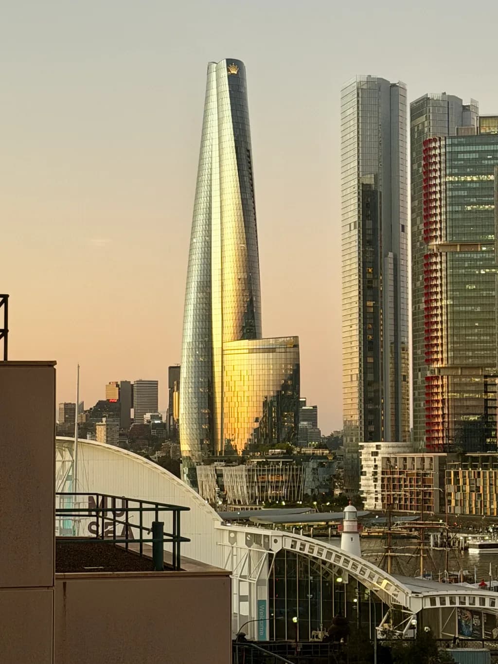Golden City Skyline