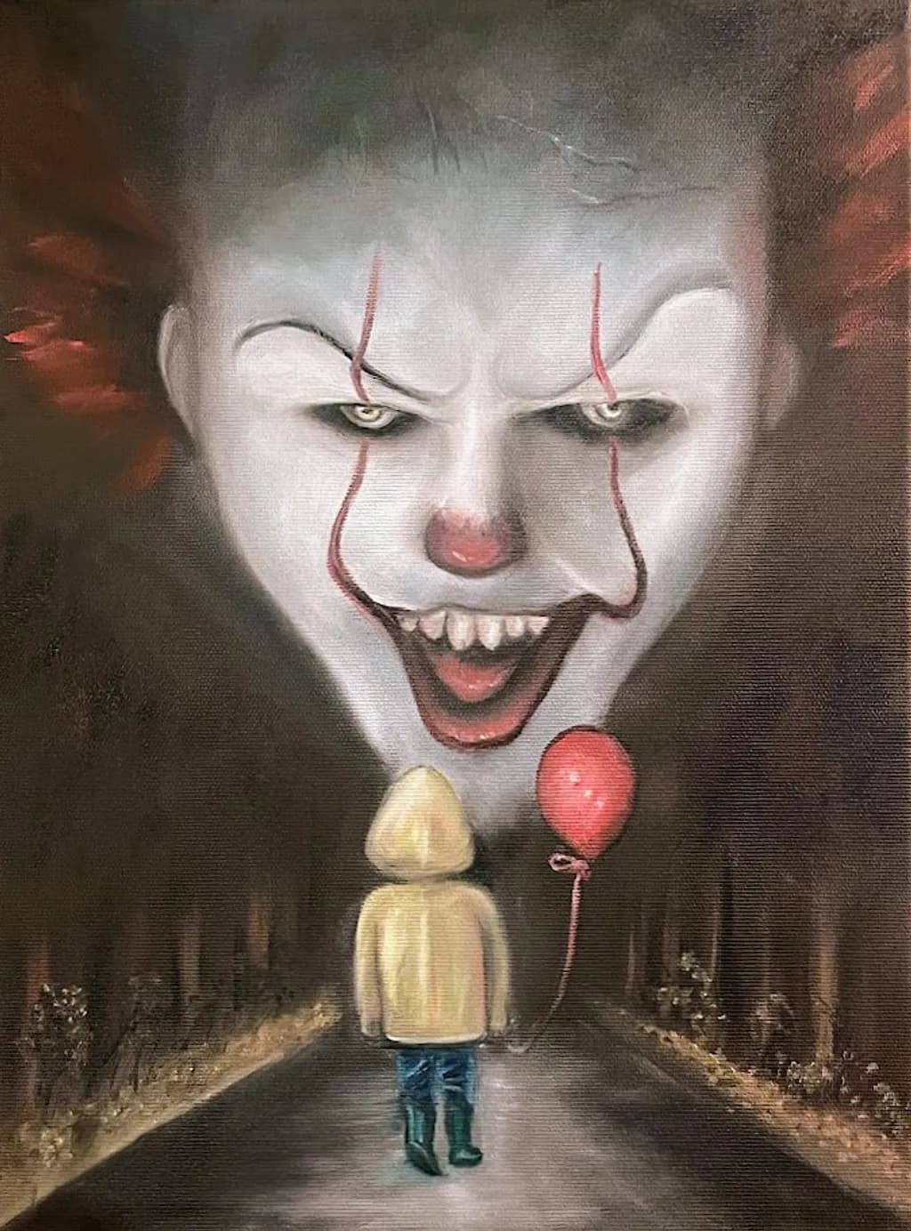 Balloon in the Clown’s Shadow