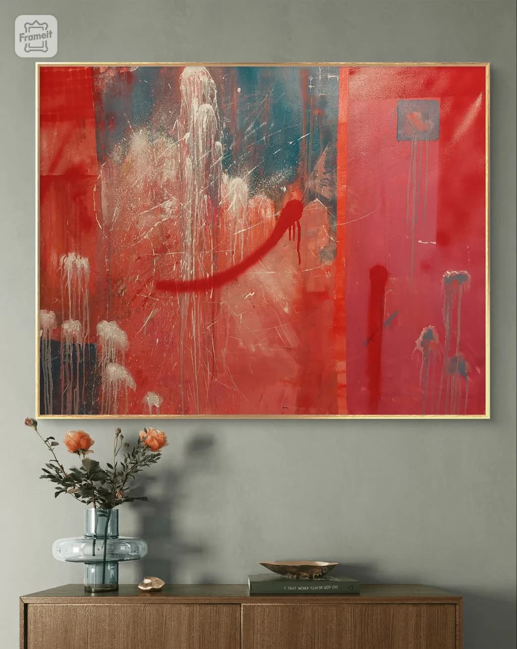 Red Drift Composition