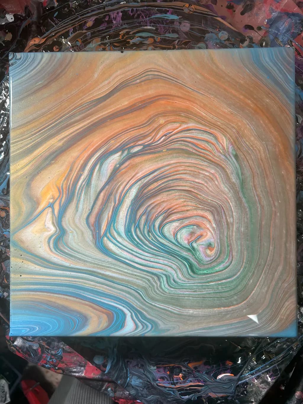 Marbled Tide Spiral
