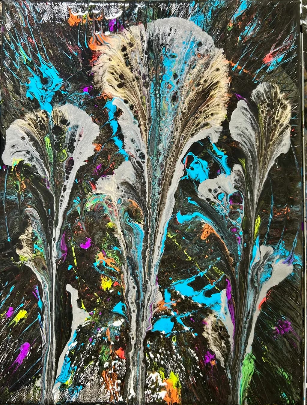 Marbled Color Bloom