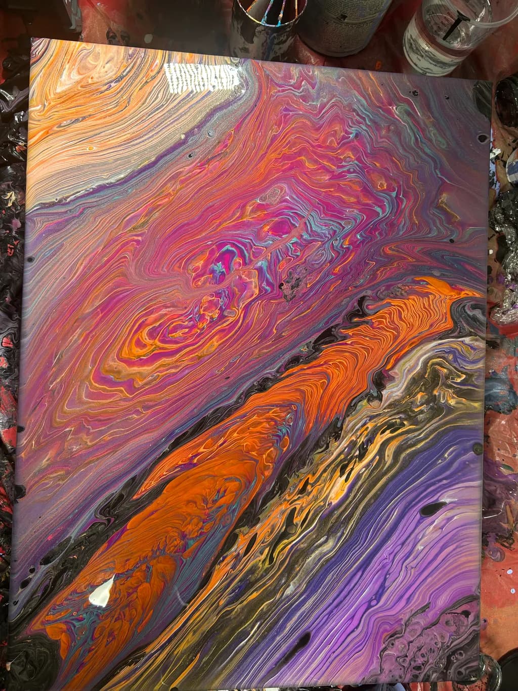 Molten Nebula Flow