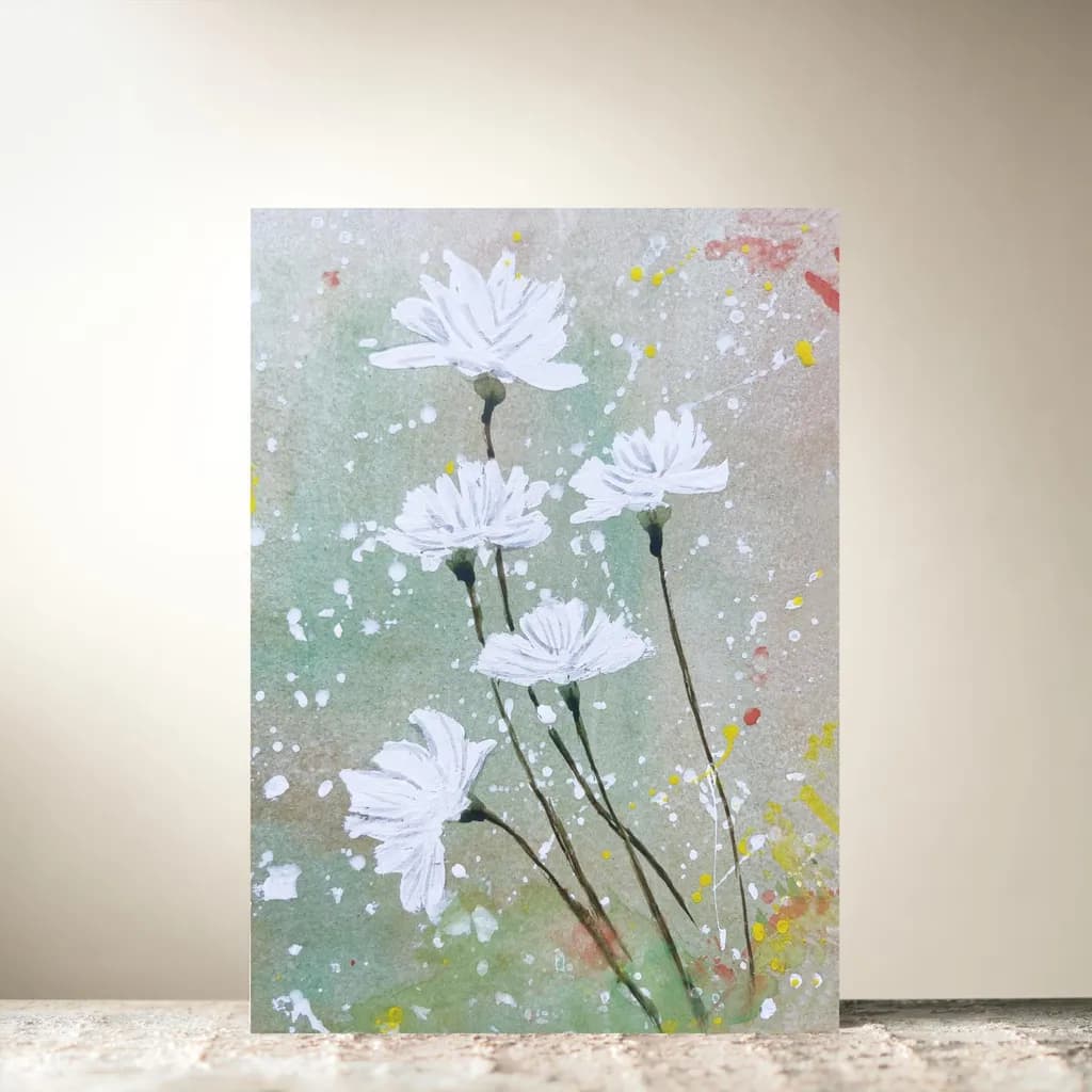 White Garden Flowers