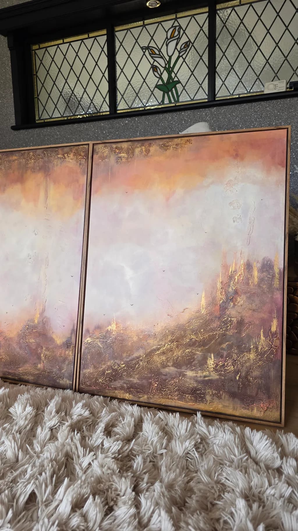 Gilded Mist Landscape