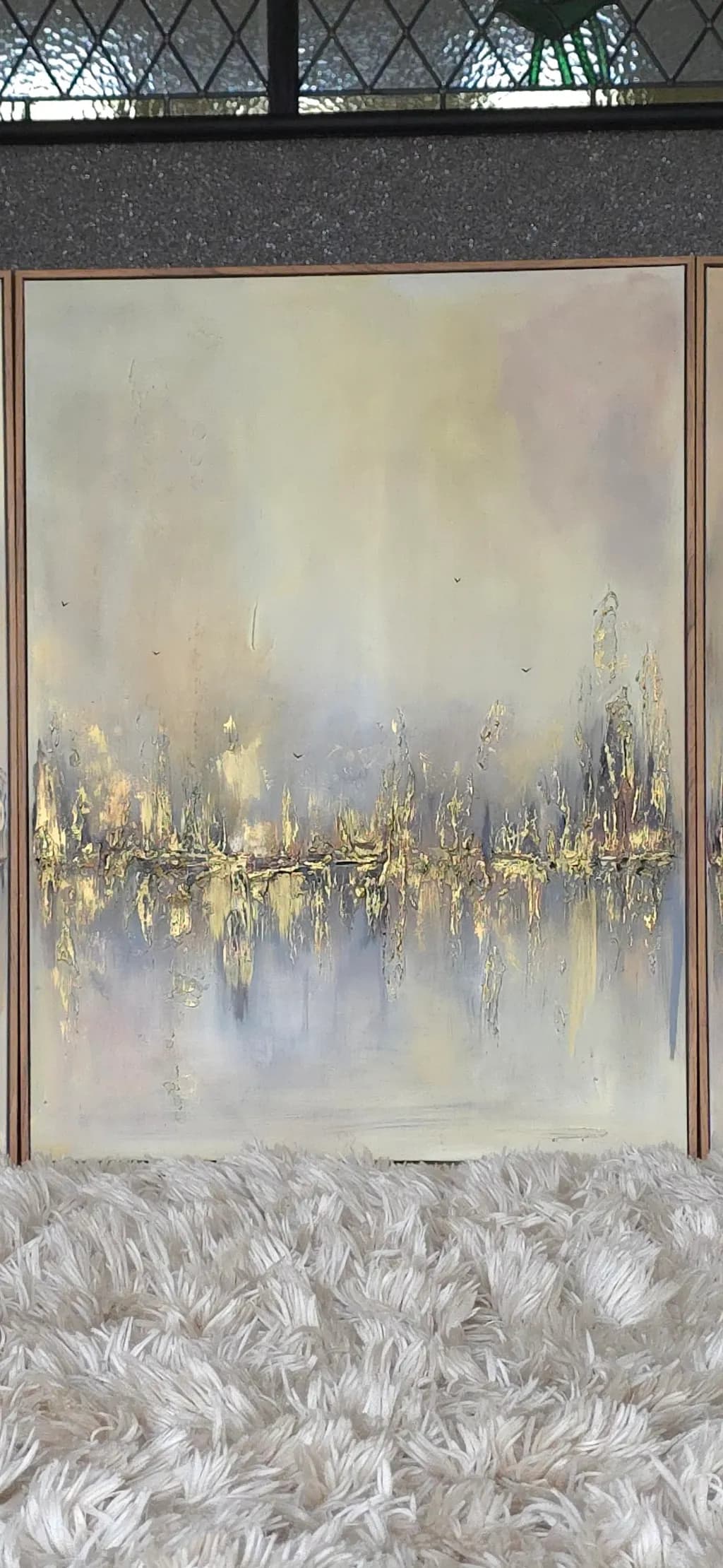 Gilded Skyline Reflection