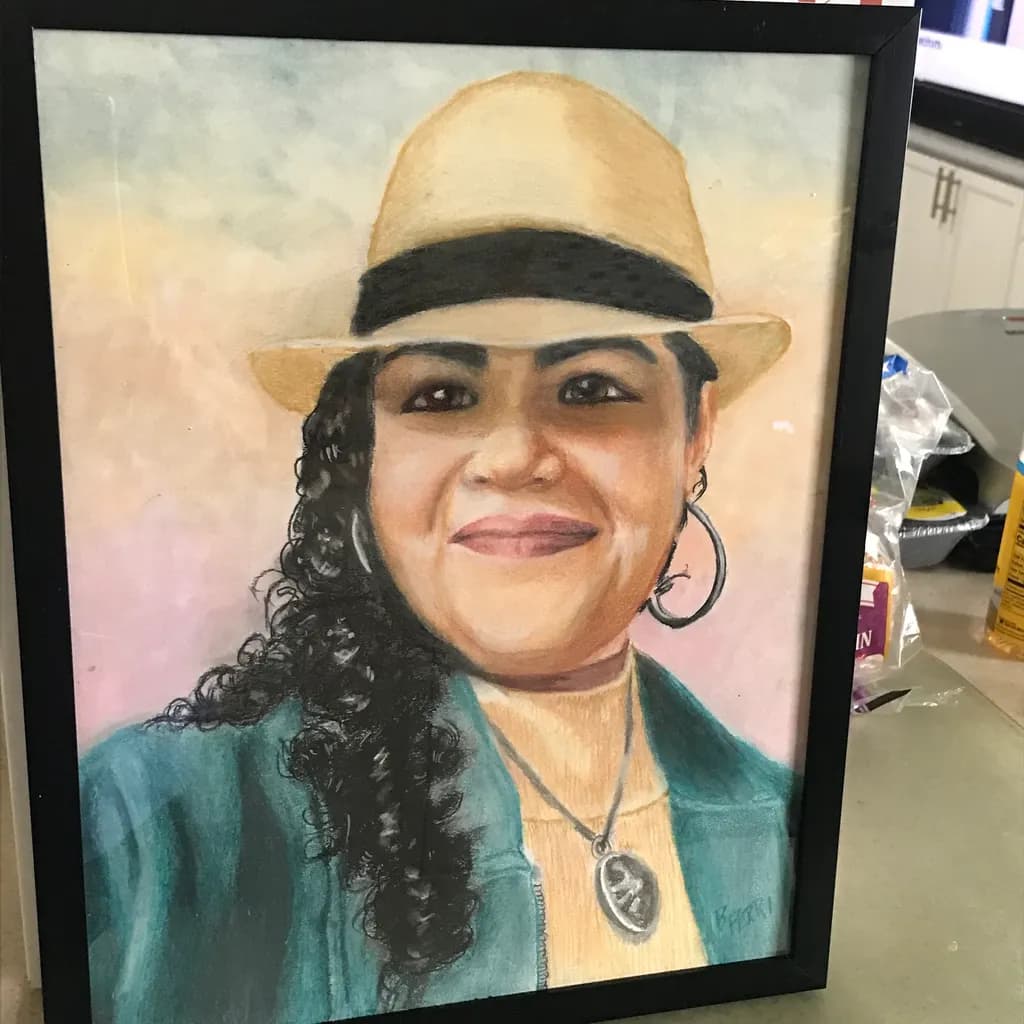 Hat and Hoop Portrait