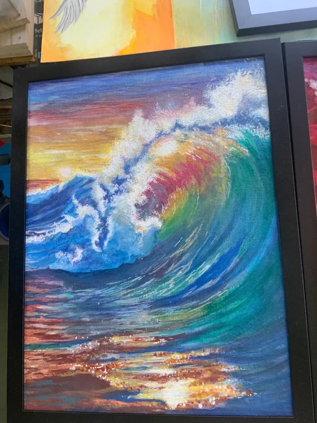 Rainbow Ocean Breakers
