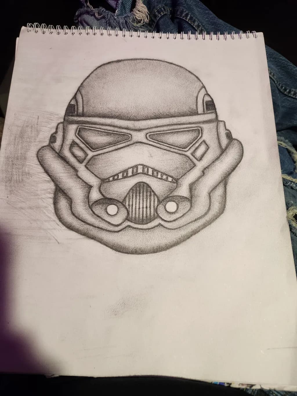 Stormtrooper Helmet Sketch