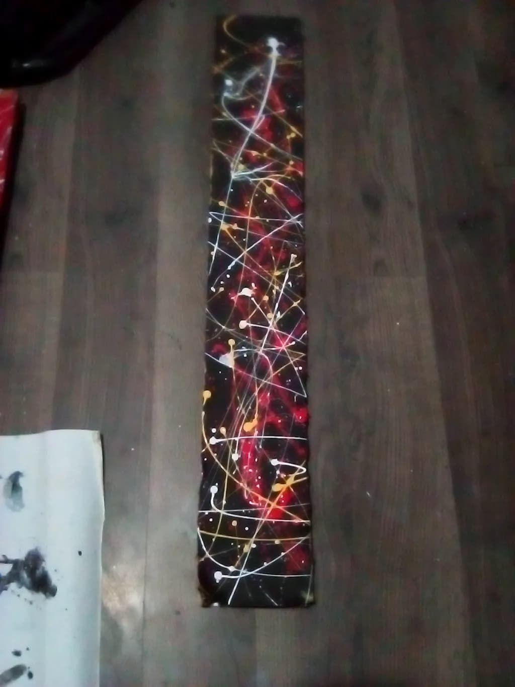 Crimson Cosmic Tangle