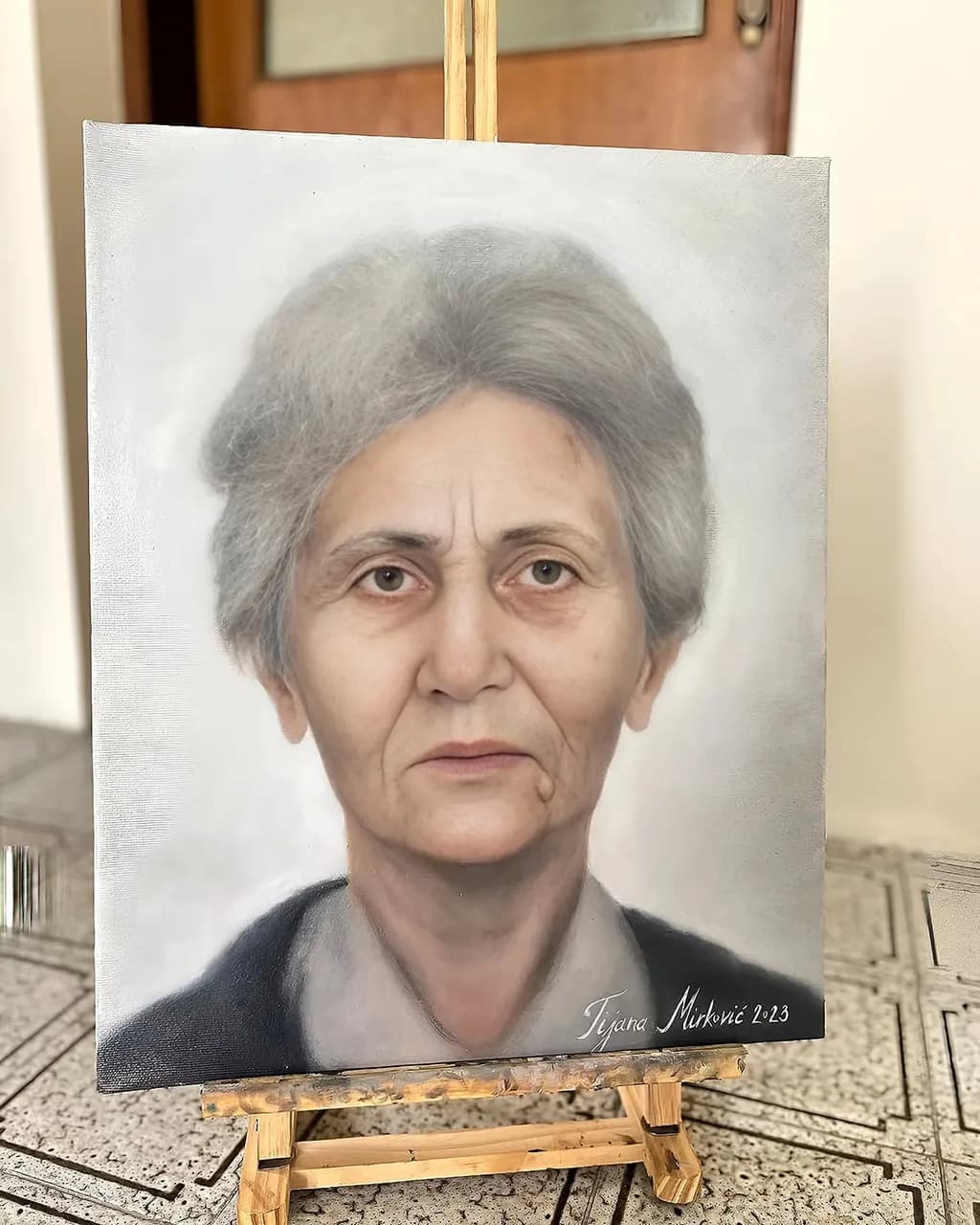 Elderly Woman Portrait