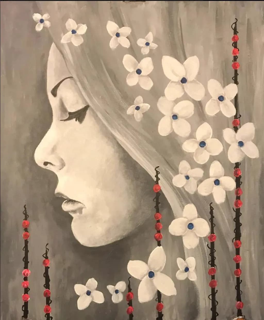 Flowered Profile