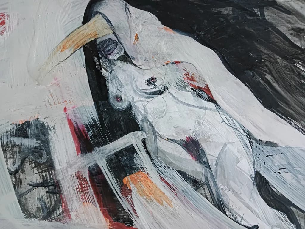 Figure in White