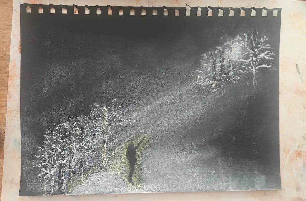 Winter Forest Passage
