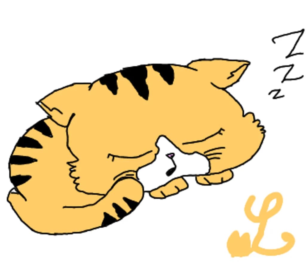 Sleepy Tiger Cub