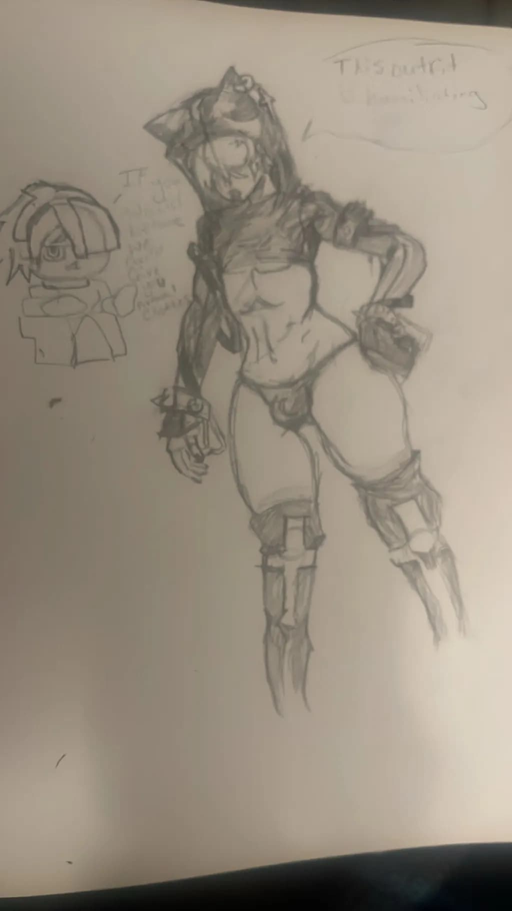 Armored Character Sketch