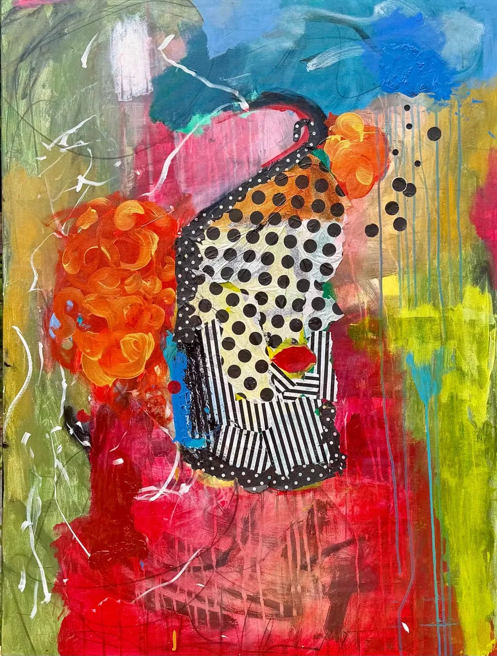 Polka Dot Portraitanthemums