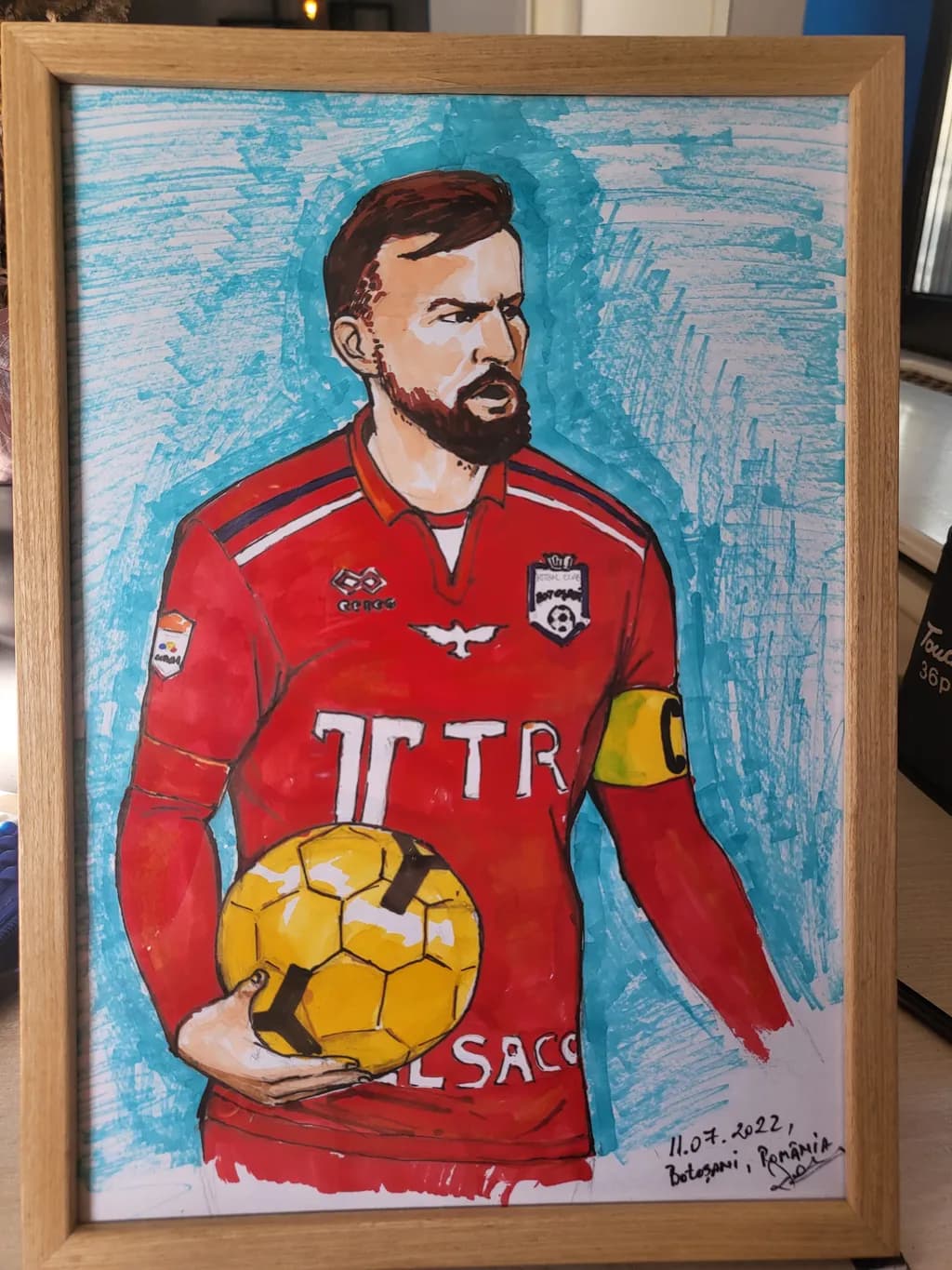 Red Jersey Captain