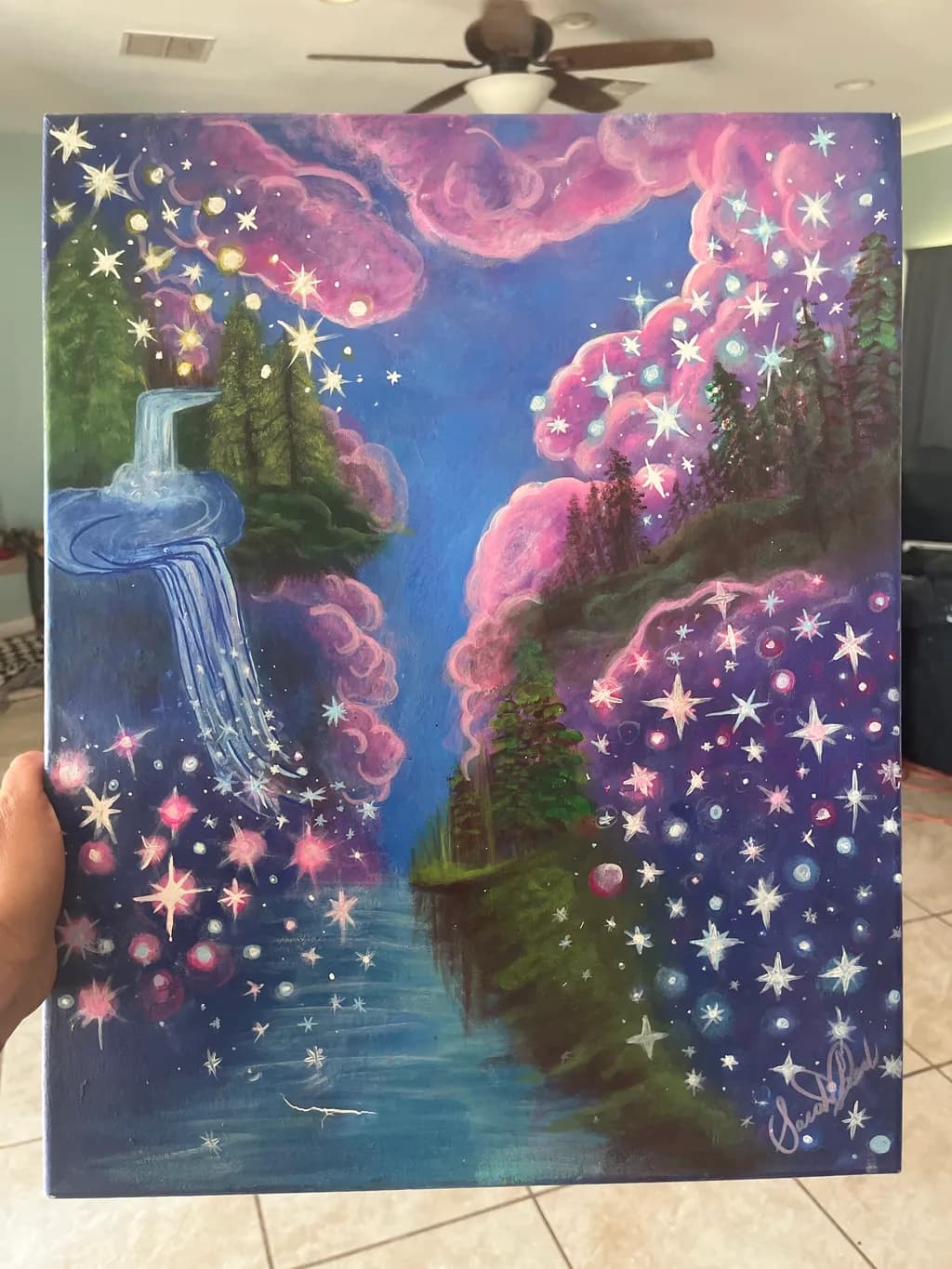 Starfall Forest Waterfall