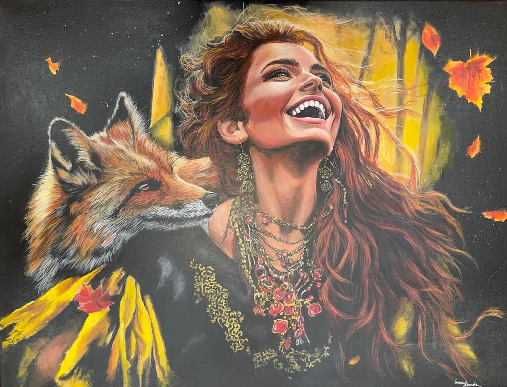 The totem animal is the fox