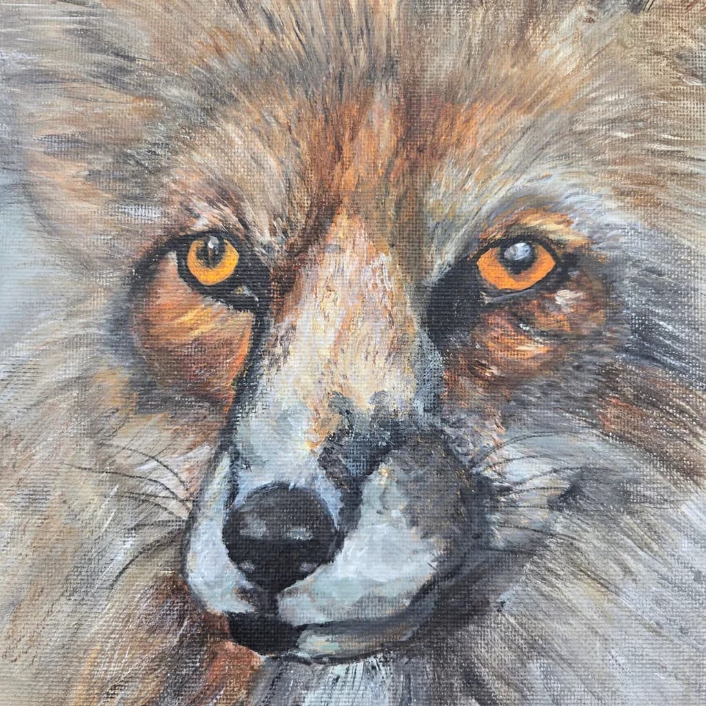 Golden-Eyed Wolf