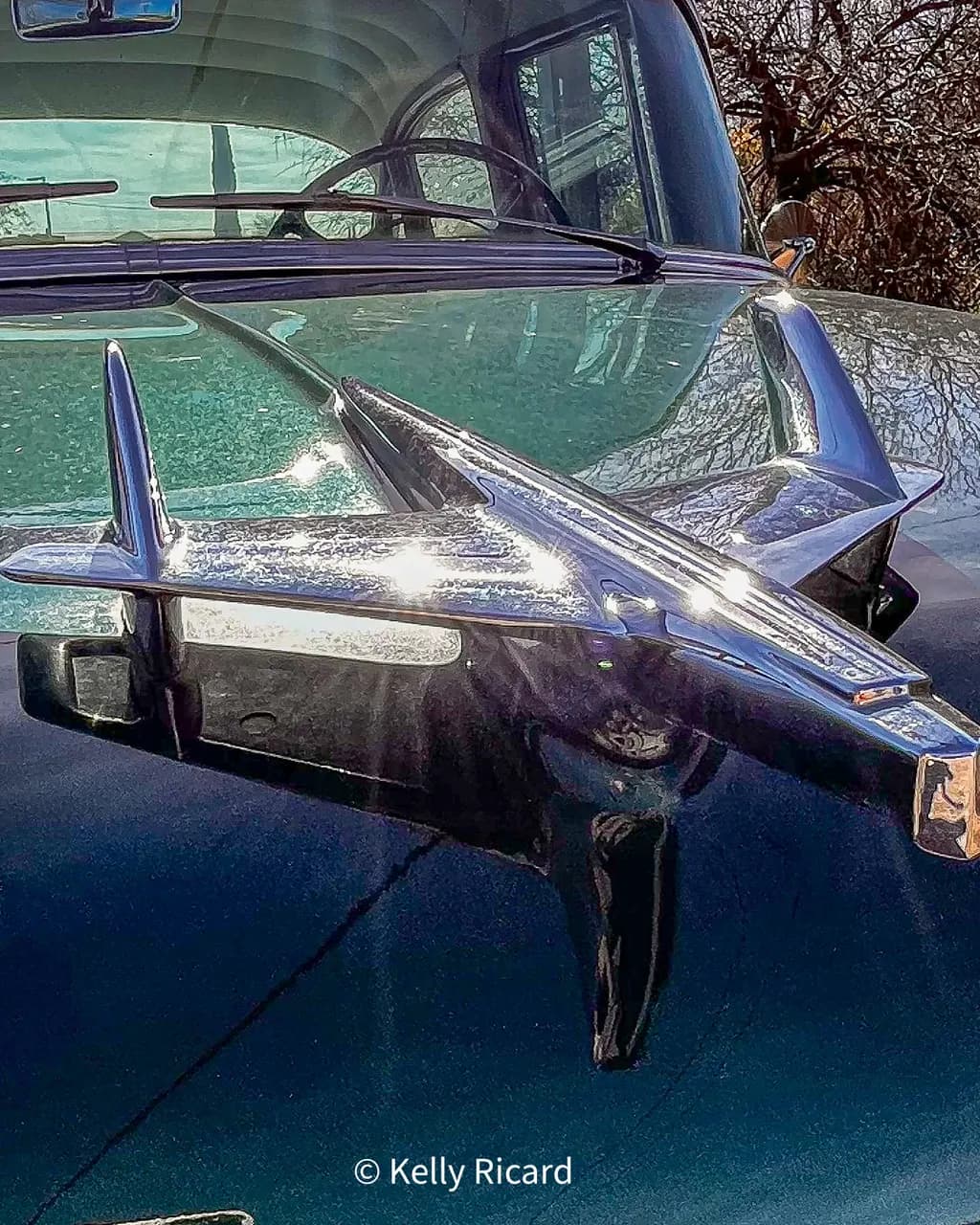 Chrome Tailfin Cadillac