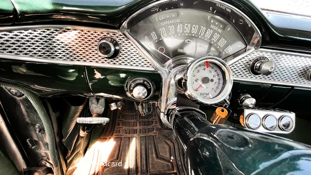 Classic Chevrolet Dashboard
