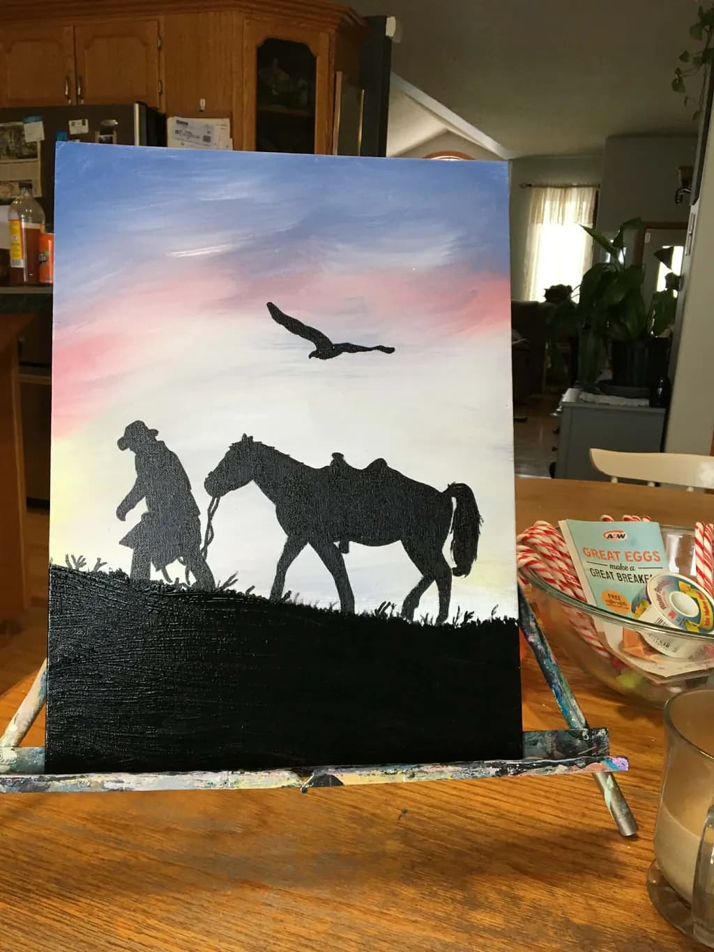 Traveler, Horse, and Bird