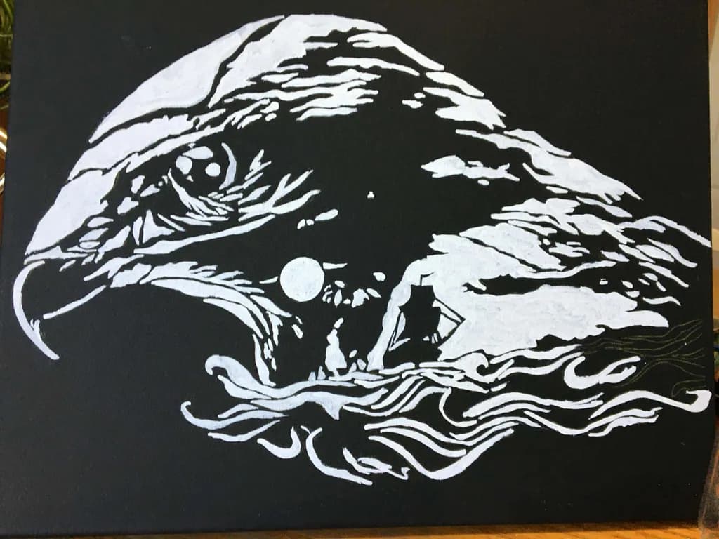 Moonlit Mountain Waters