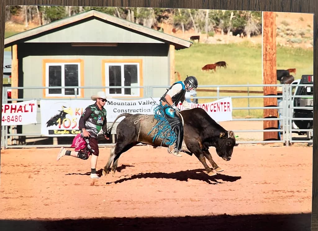 Rodeo Bull Charge