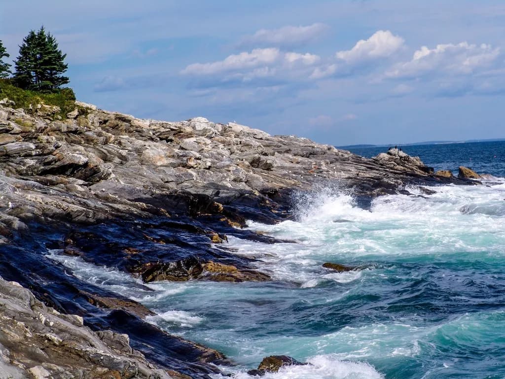 Rocky Coast Breakers