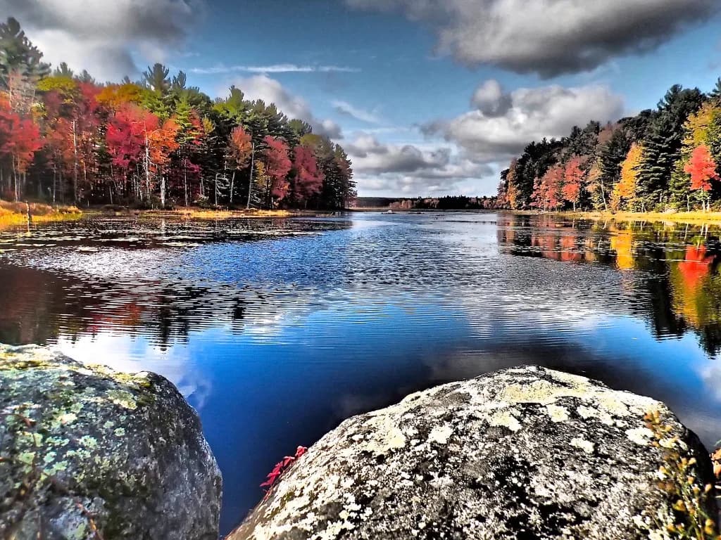 Autumn Lake Reflections