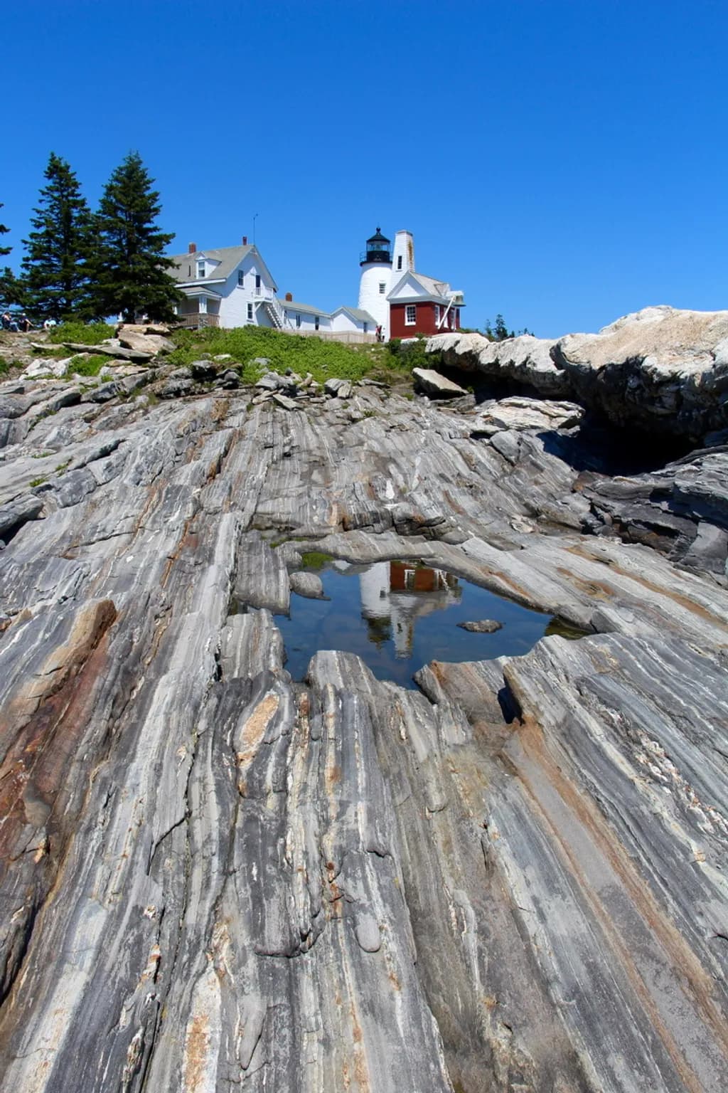 Pemaquid Light Reflection