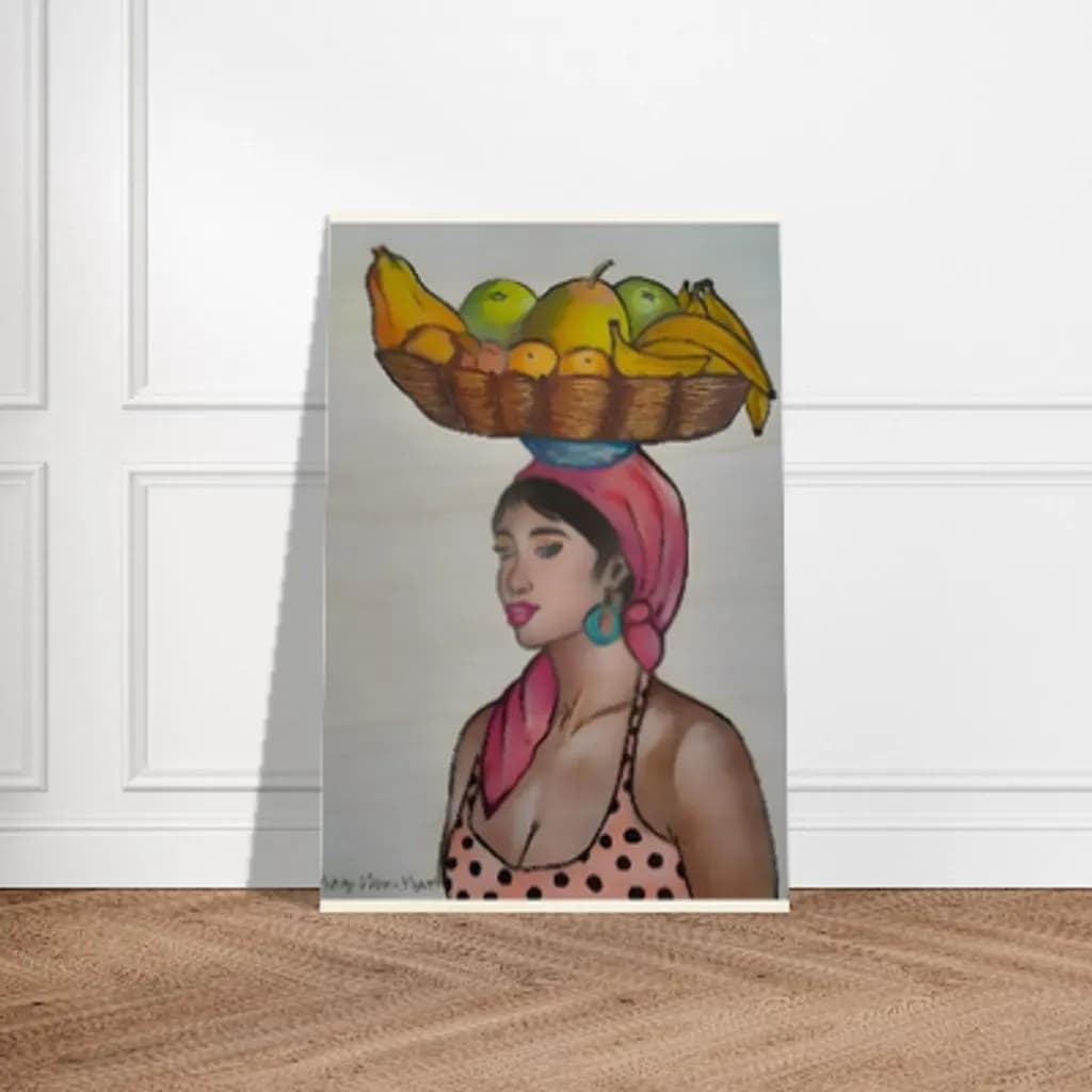 Fruit Bowl Floor Portrait