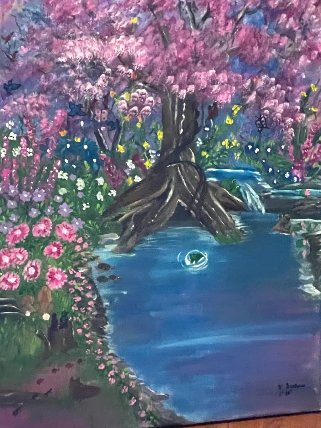 Flowering Tree Pond