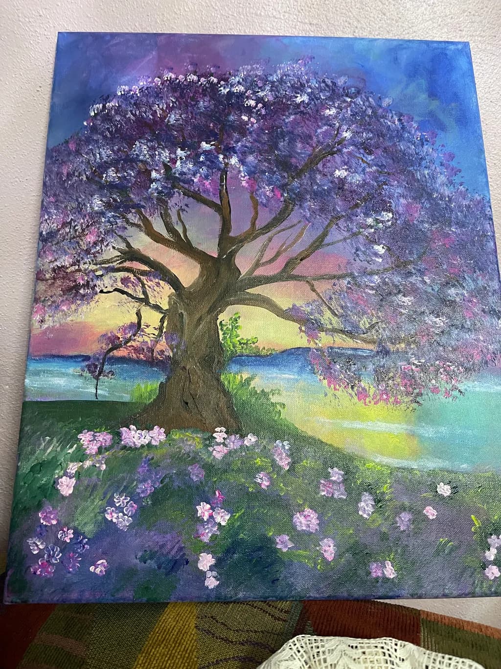 Jacaranda Sunset Meadow