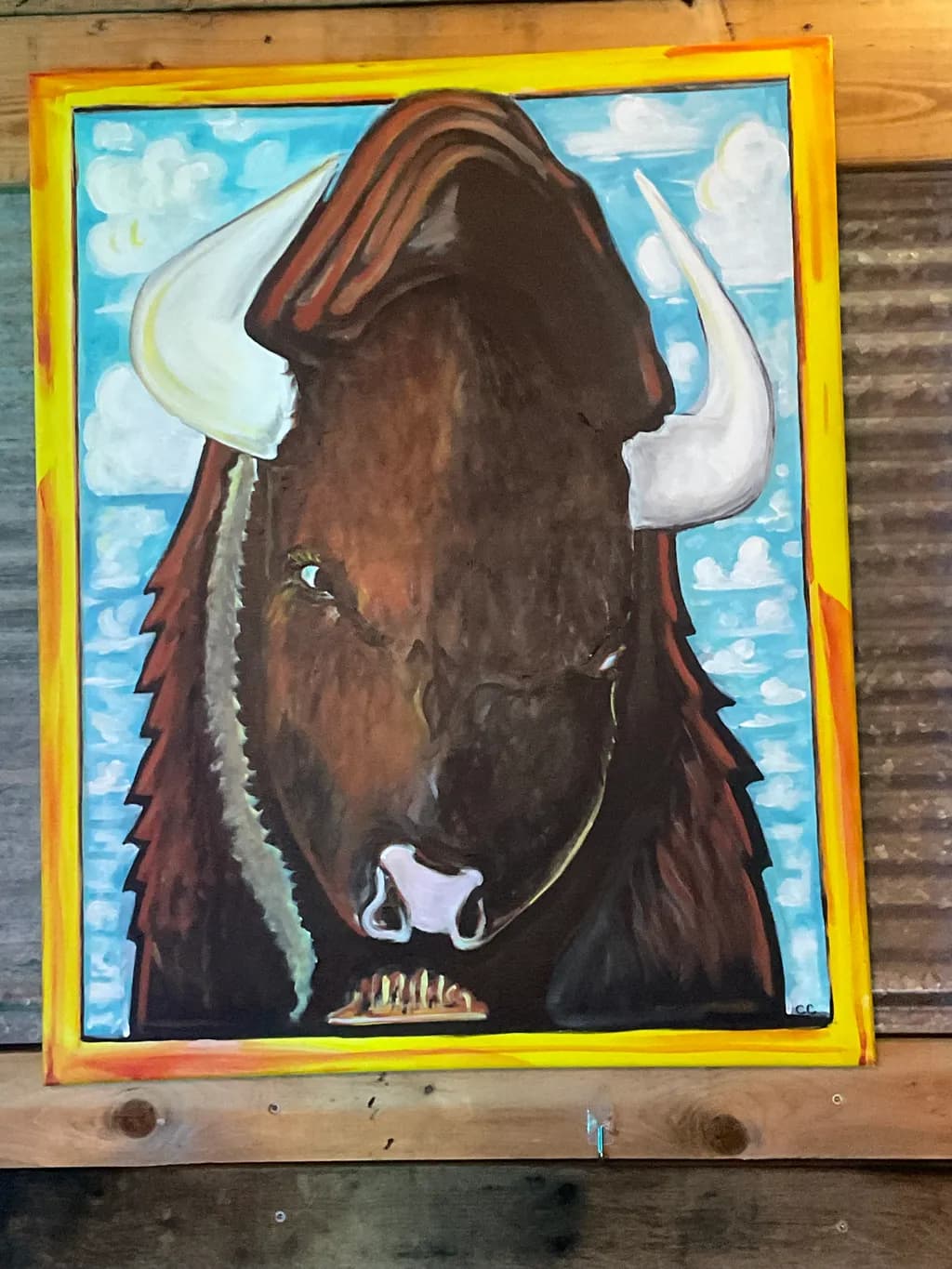 Skyborne Bison
