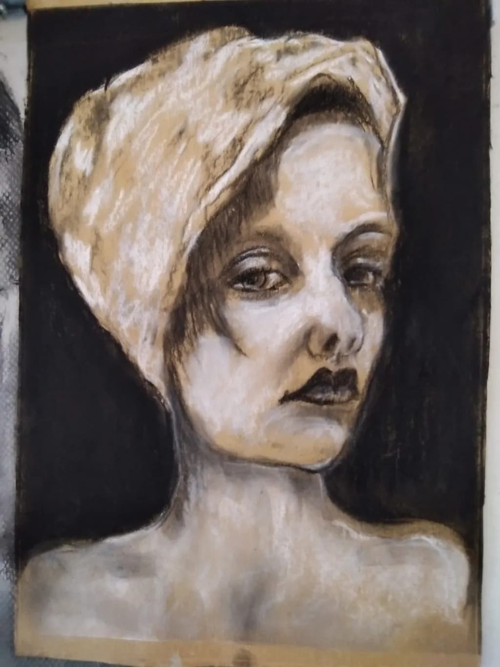 Golden Veil Portrait