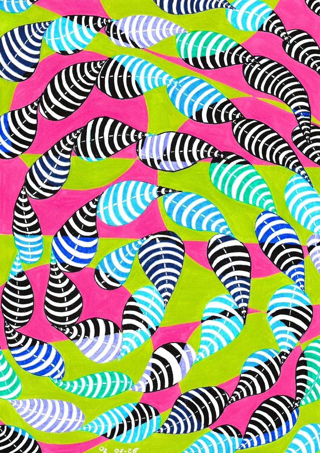 Striped Fish Parade