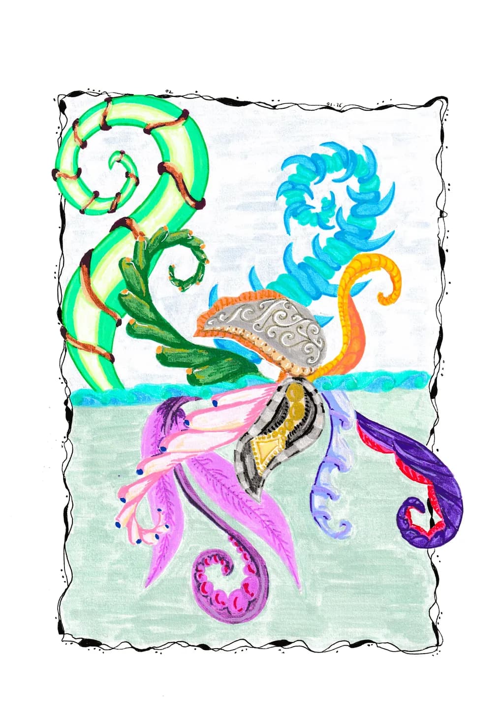 Carnival Seahorse Garden