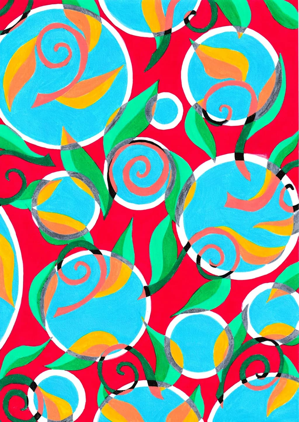 Tropical Spiral Garden