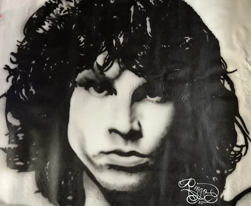 Monochrome Rock Portrait
