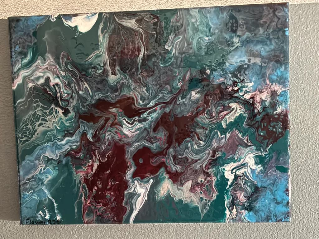 Tidal Maroon Abstraction