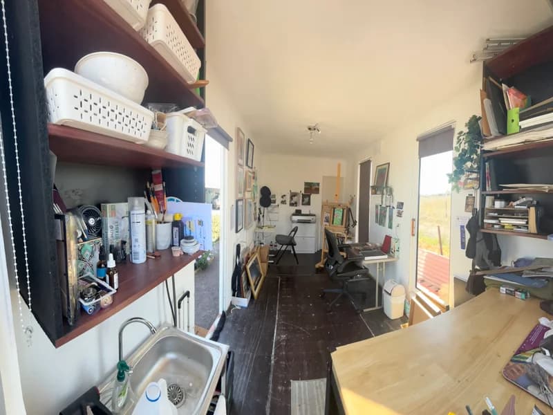 full view of container studio