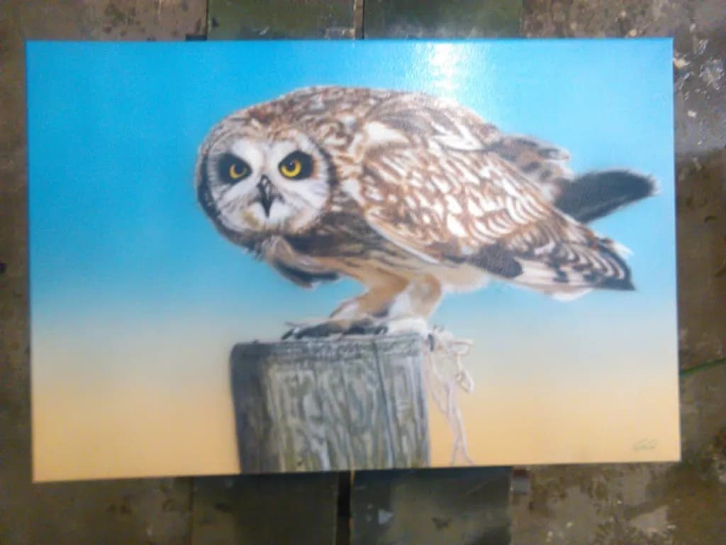 Owl on Post
