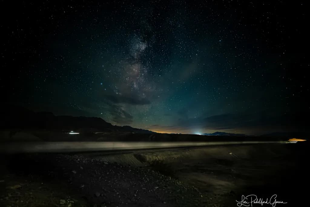 Milky Way Mountain Road